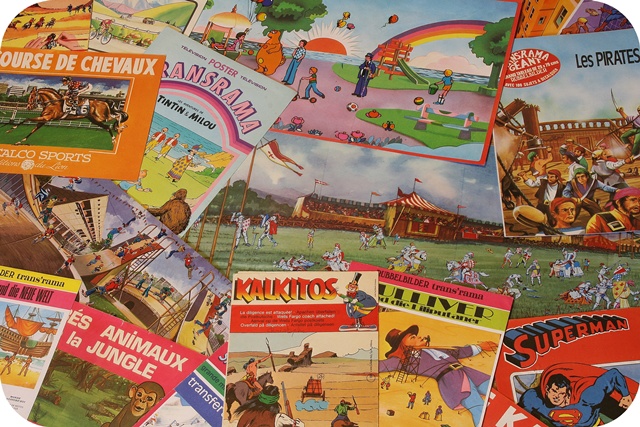 8 Décalcomanies Décorama Transdecor Années 70 - Neuf - Vintage Pour Meubles Ou Déco