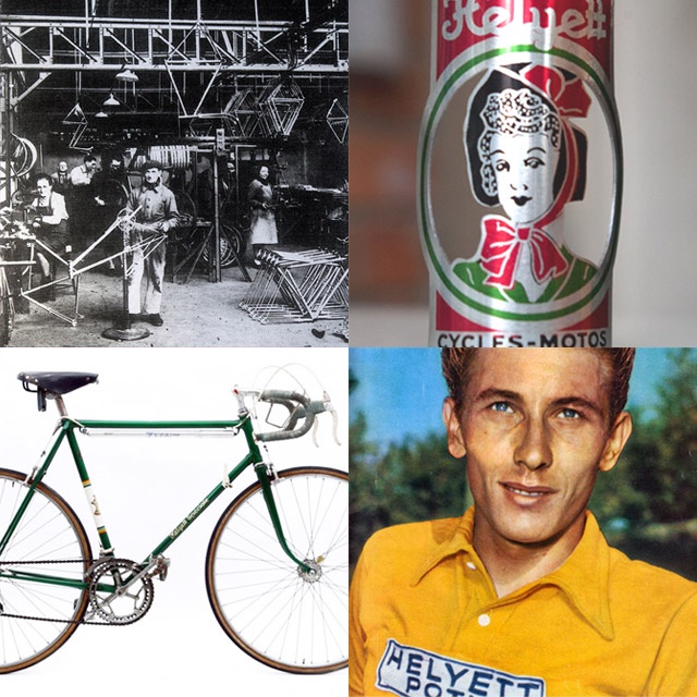 VÉLO DE COURSE ancien Helyett 1962