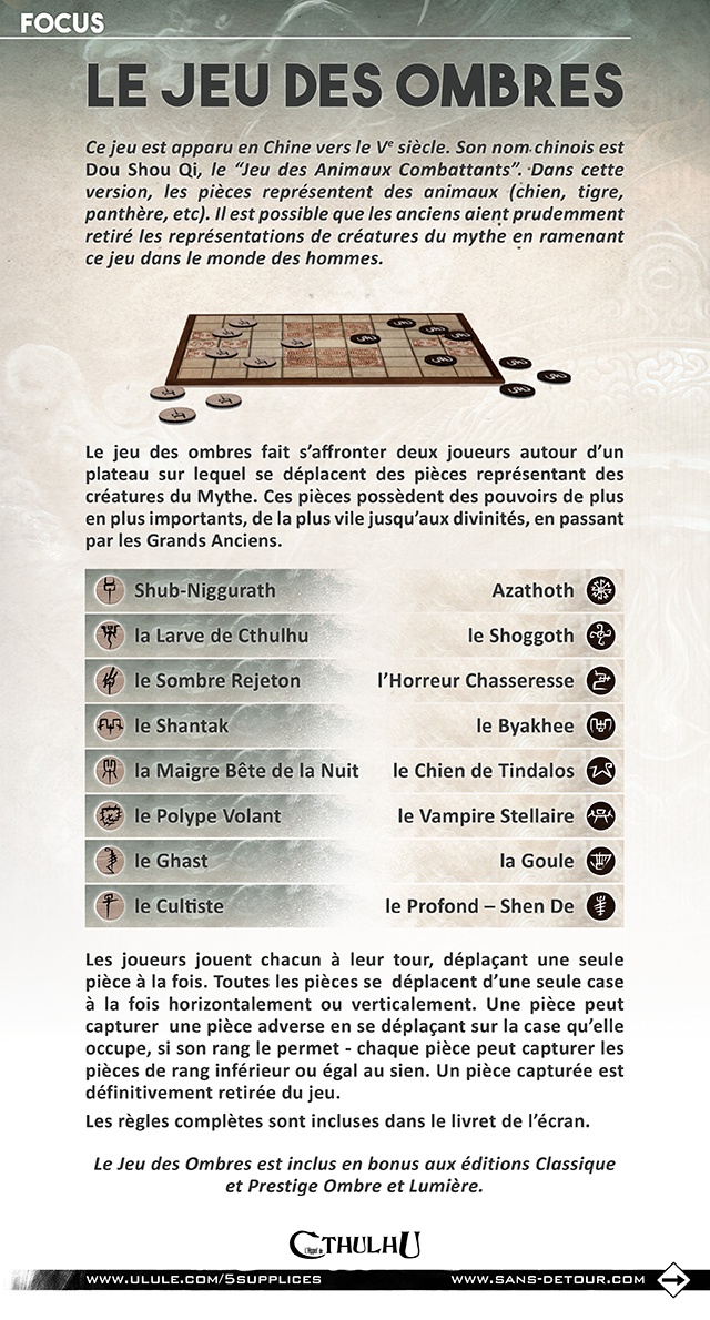 L'appel de Cthulhu V7 - Les Masques De Nyarlathotep Edition Prestige - Jeu de société
