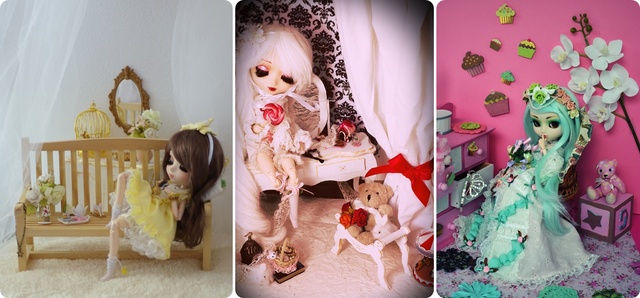 Poupée Pullip Froggy - Avec Jolie Tenue (sans Tenue D'origine)