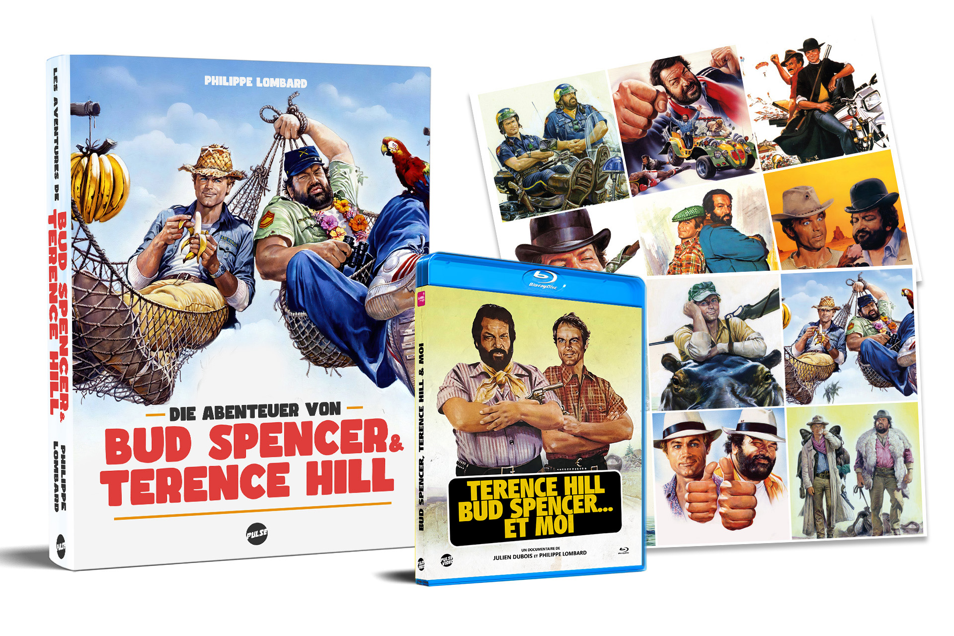 JULIEN DUBOIS ET PHILIPPE LOMBARD IOW TERENCE HILL BUD SPENCER, TERENCE HILL & MOI BUD SPENCER& PHILIPPE LOMBARD DIE ABENTEUER VON — BUD TERENCE LES AVENTURES DE PHILIPPE LOMBARD