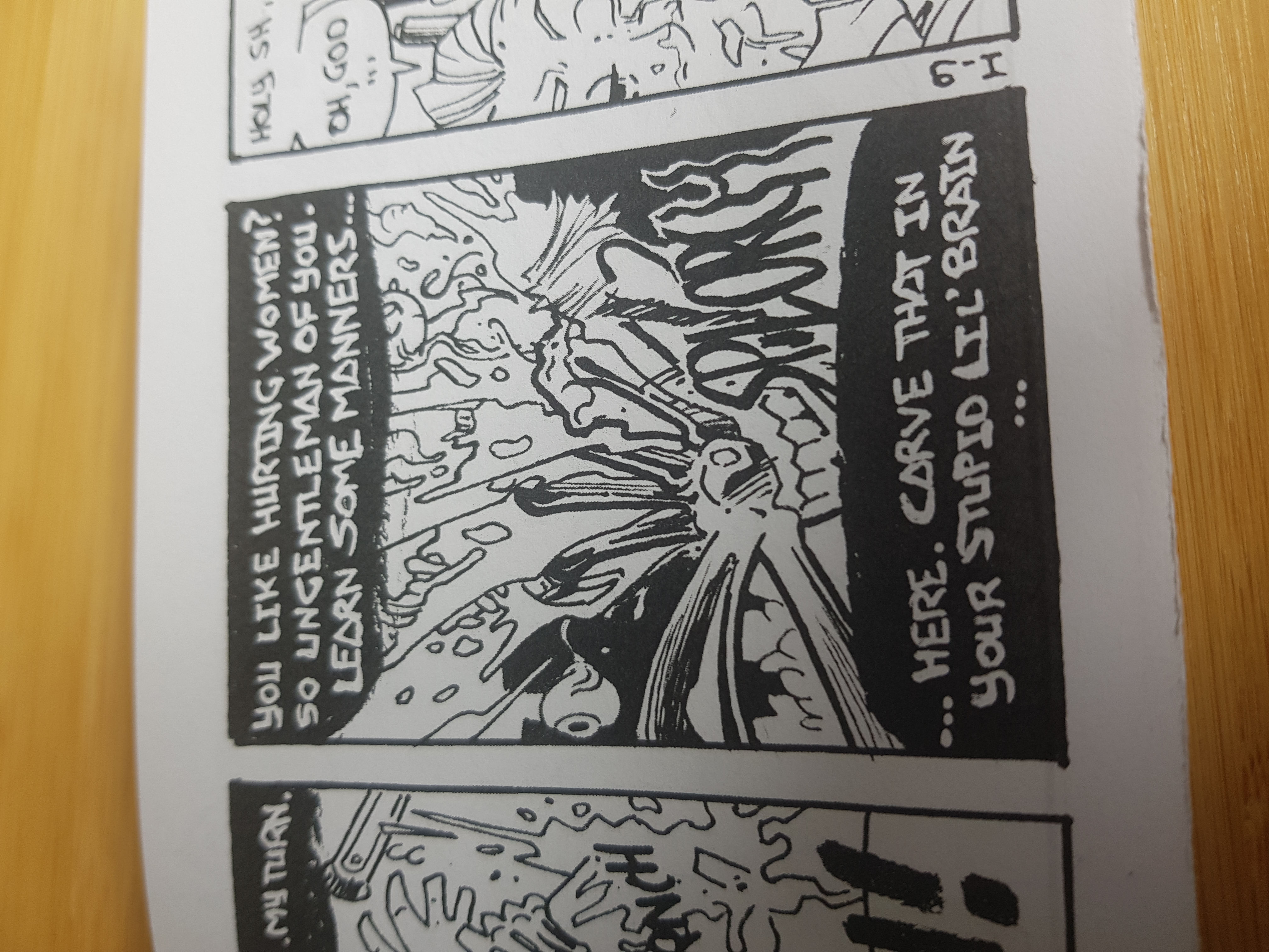 you LIKE HURTING WOMEN? HOLY SH OF you LEARN SOME 0 HERE. CARVE THAT IN YOUR STUPIO LIL' BRAIN