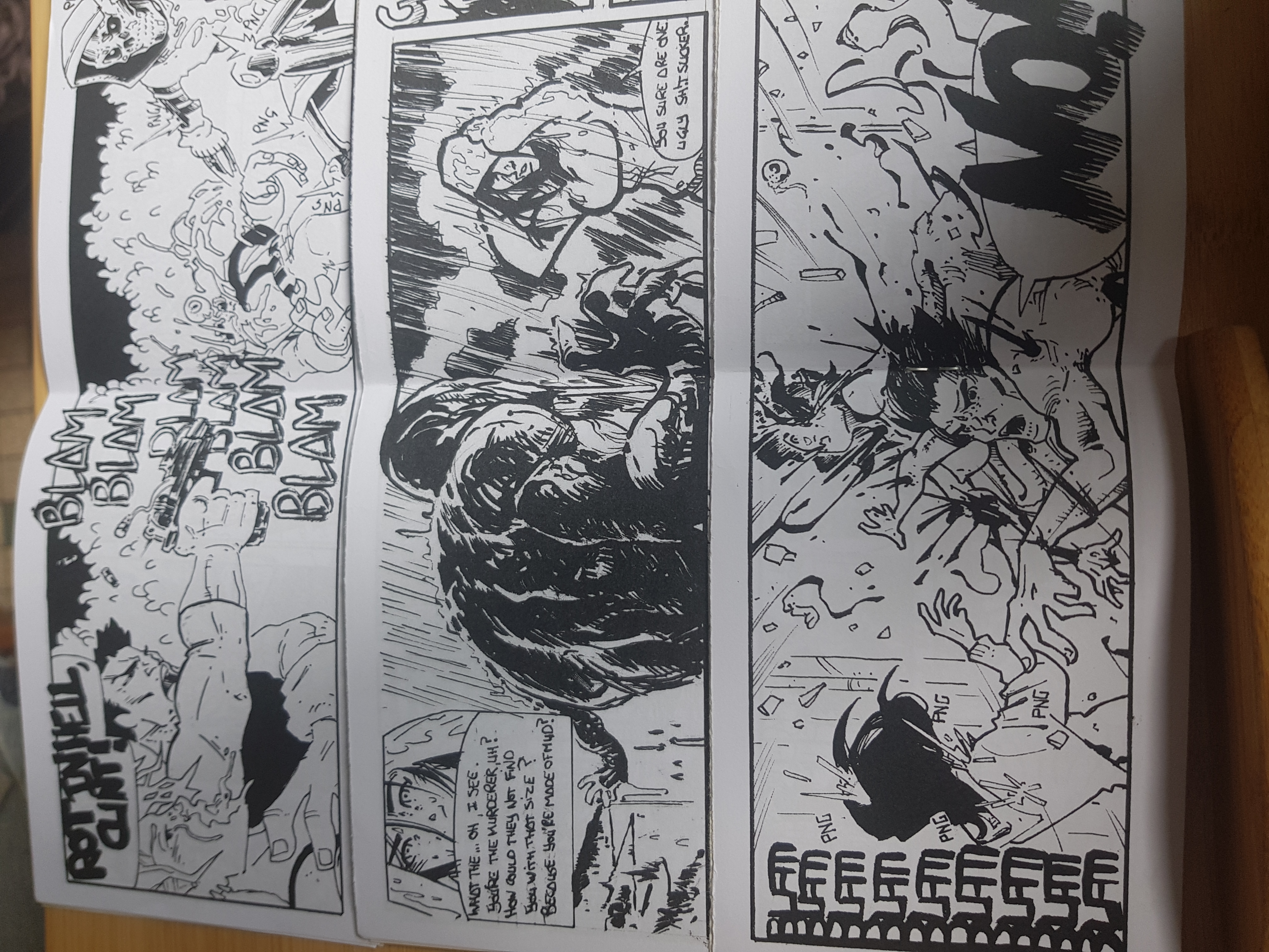 BLAM BLAM BLAM BLAM WHAT THE OH I SEE THE MURDERER UH? How COULD THEY FIND BECAUSE MADE 504 SURE ARE ONE UGLY SUCKER. LAM PNG PNG