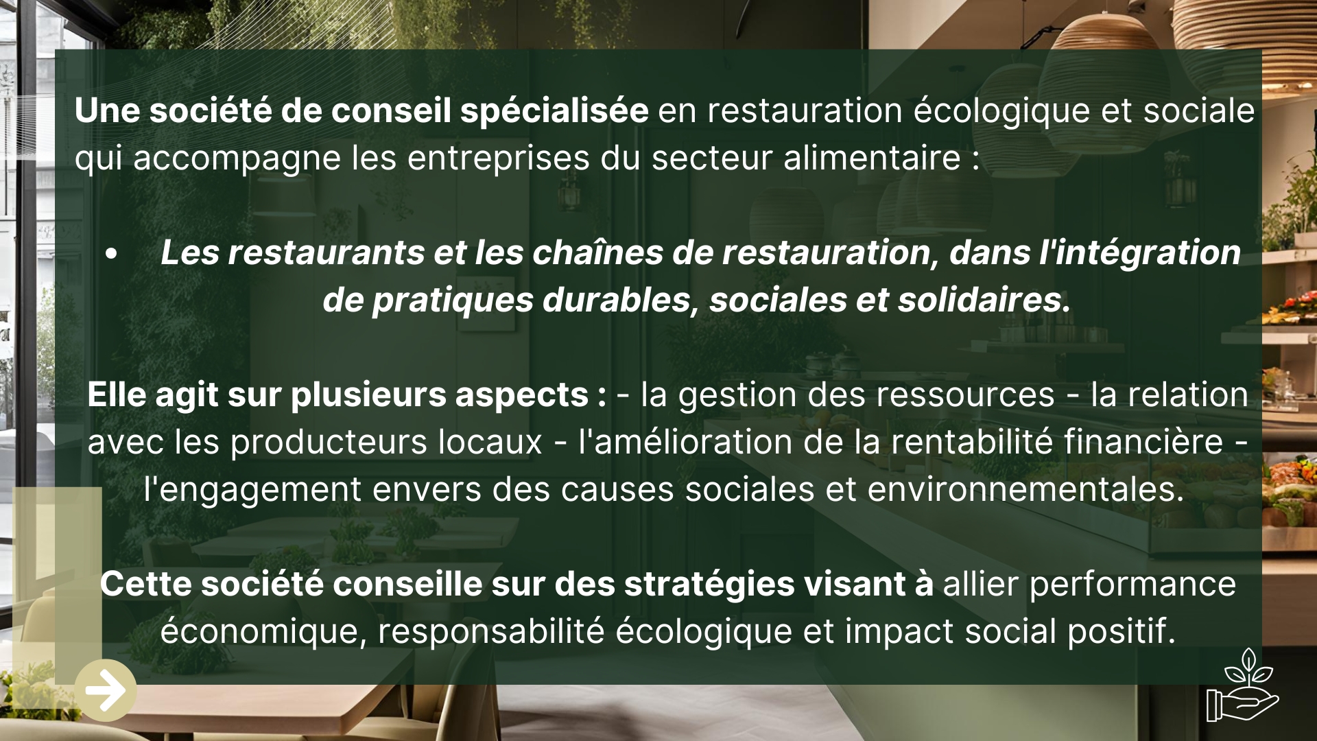 Aidez-nous à réinventer la restauration et protégez la Terre