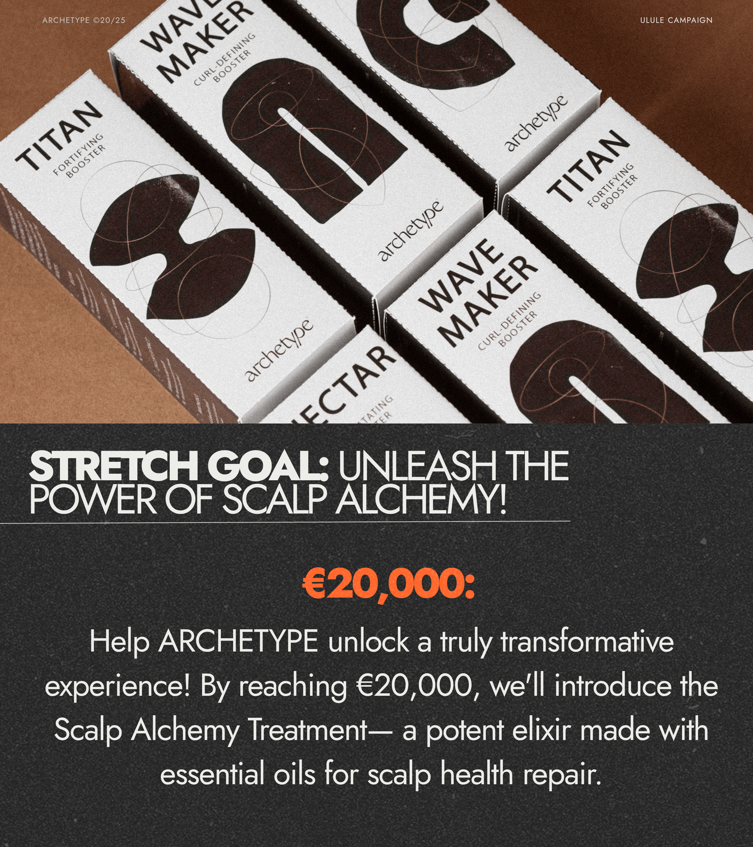 Cleaner Archetype ARCHETYPE: Personalized curl care, powered by nature.