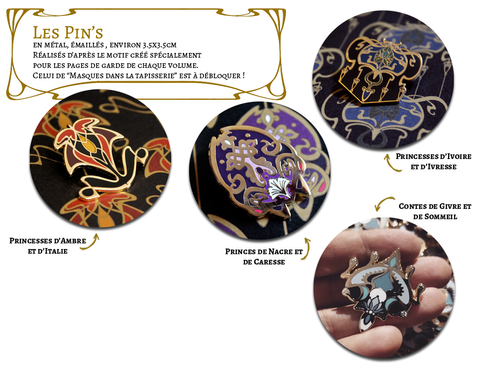 Pin Ulule Masques dans la Tapisserie - Ulule
