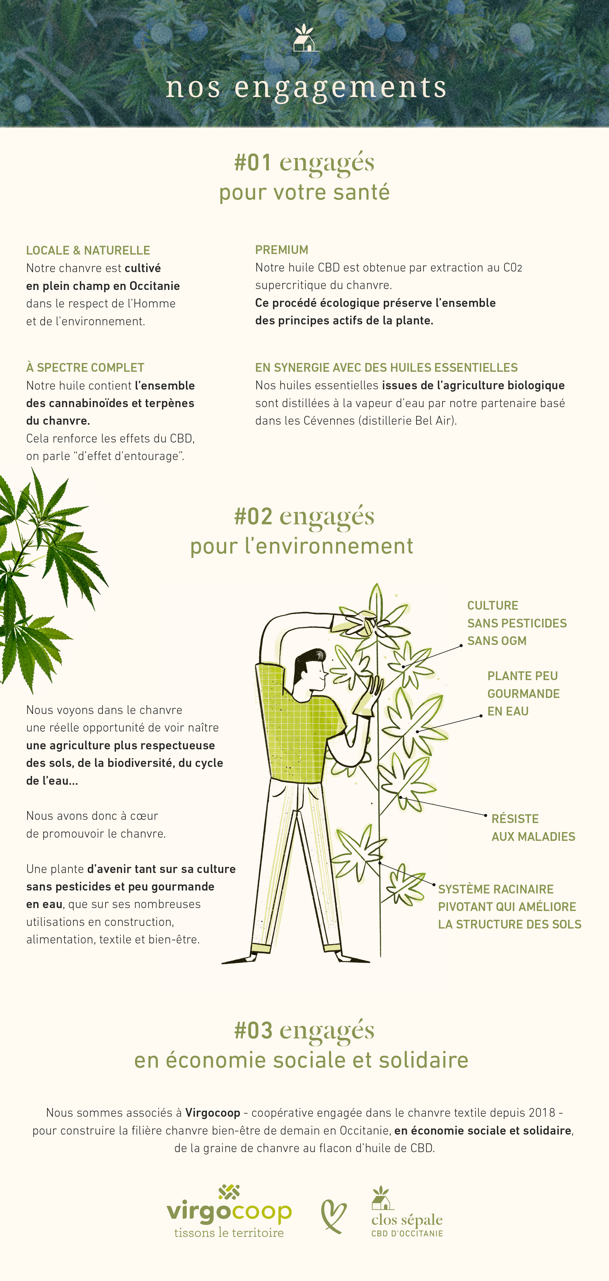 Clos Spale - les huiles CBD d'Occitanie