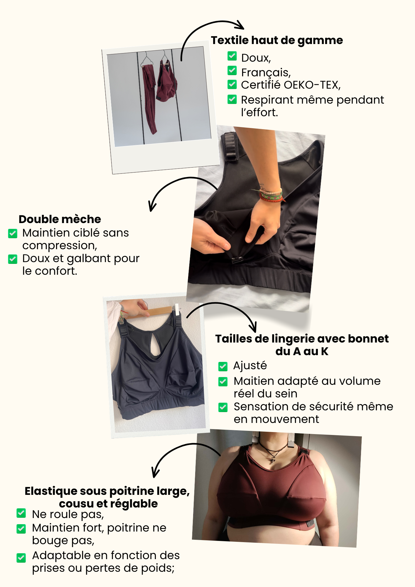 La première brassière pensée pour les grands tours de dos