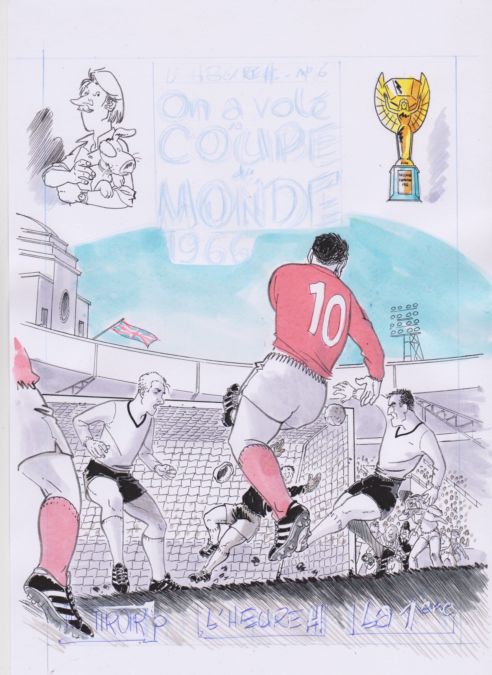 Football Coupe Du Monde World Cup 1966 Programme