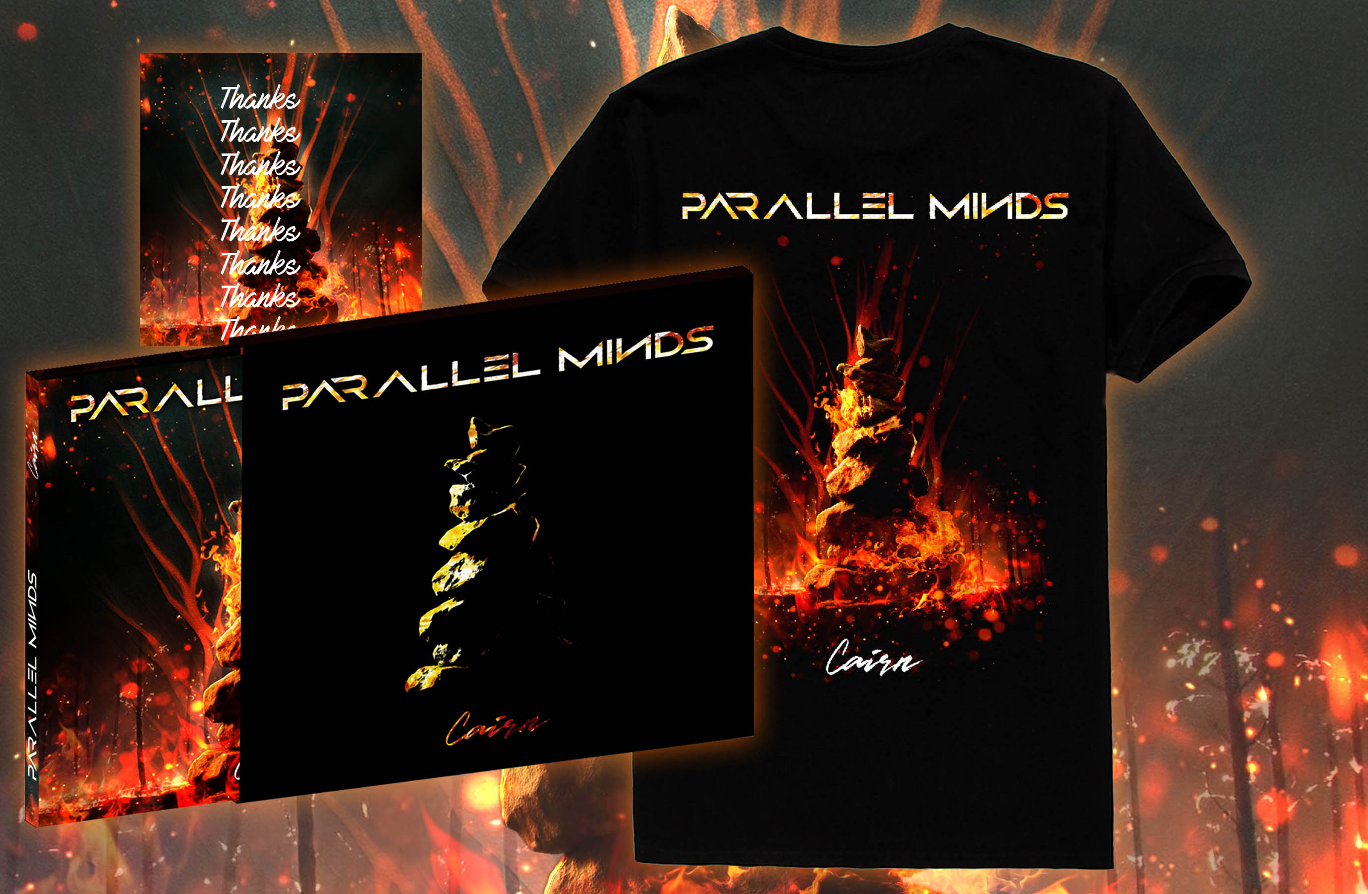 PARALLEL MINDS : Nouvel Album : CAIRN - Ulule