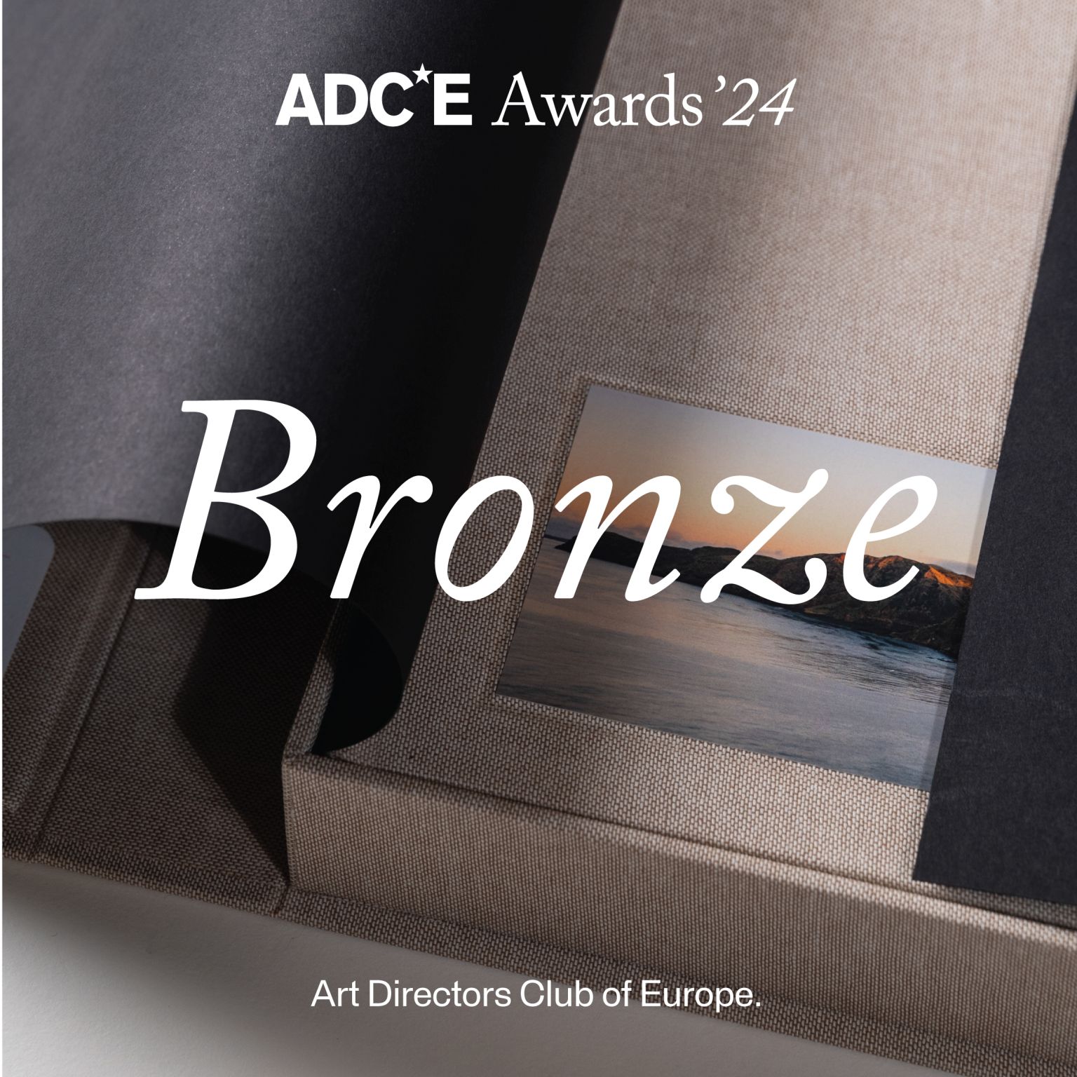ADC*E Awards'24 Bronze Art Directors Club of Europe.