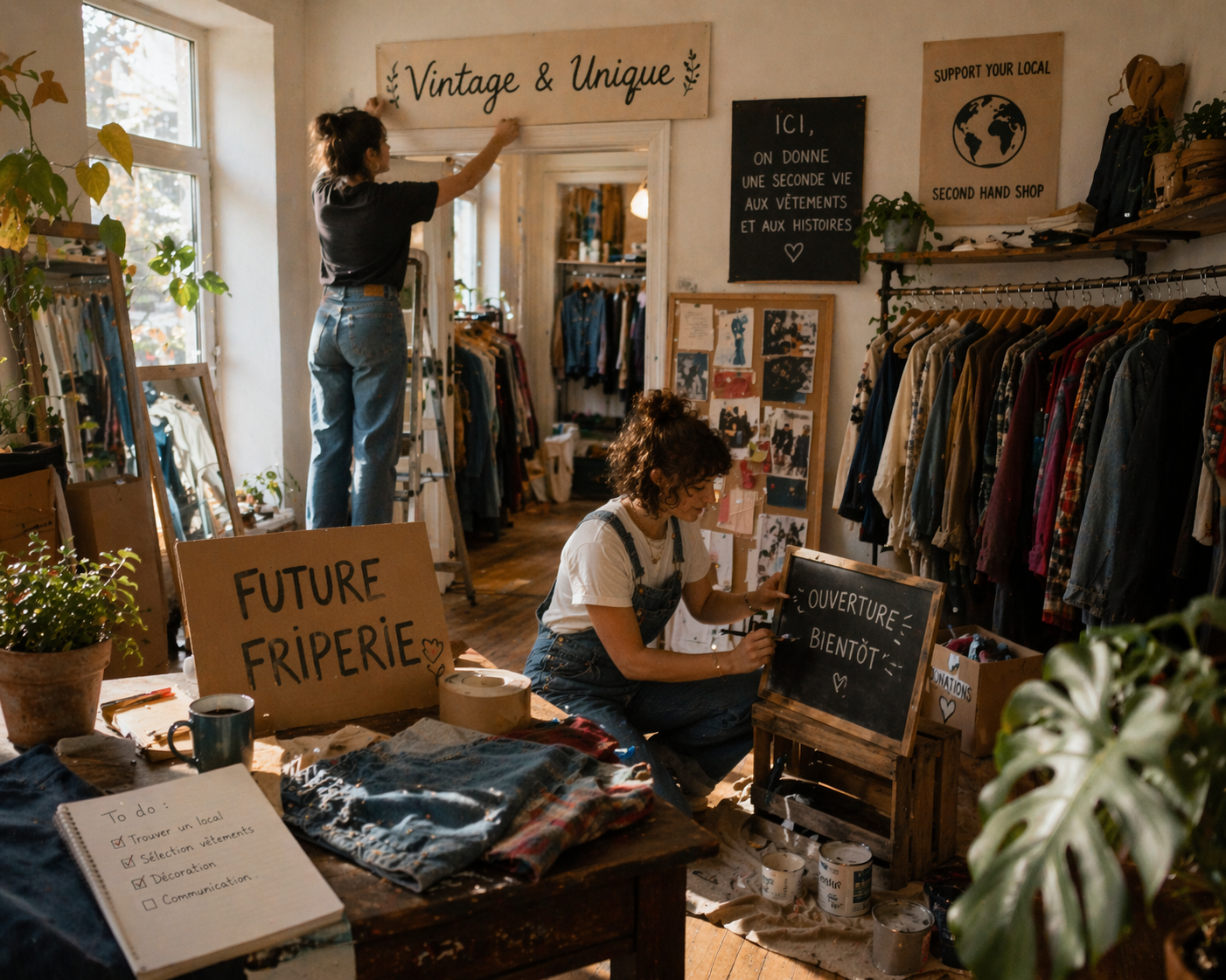 Vintage & Unique SUPPORT YOUR LOCA ICI, ON DONNE UNE SECONDE VIE AUX SECOND HAND SHO ET AUX HISTOIRES FUTURE B To do Trouver un local vetements