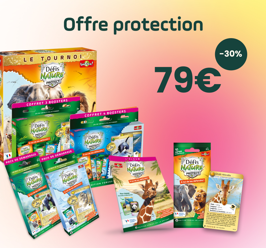 Défis nature - 15ème Anniversaire - Edition spéciale Animaux - 7 ans et plus - Baraka Jeux