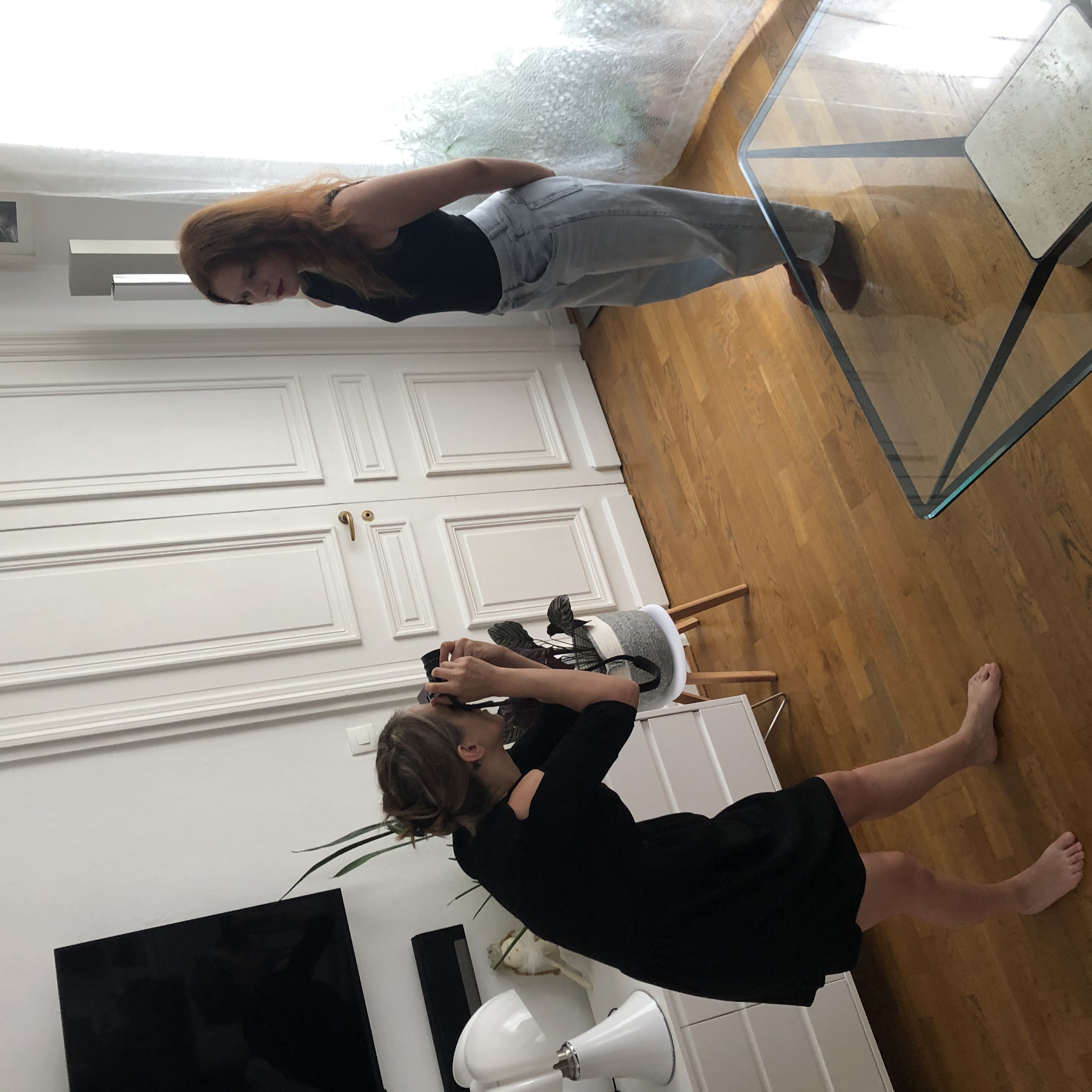 Le livre et une séance photo d'1h, à Paris. 