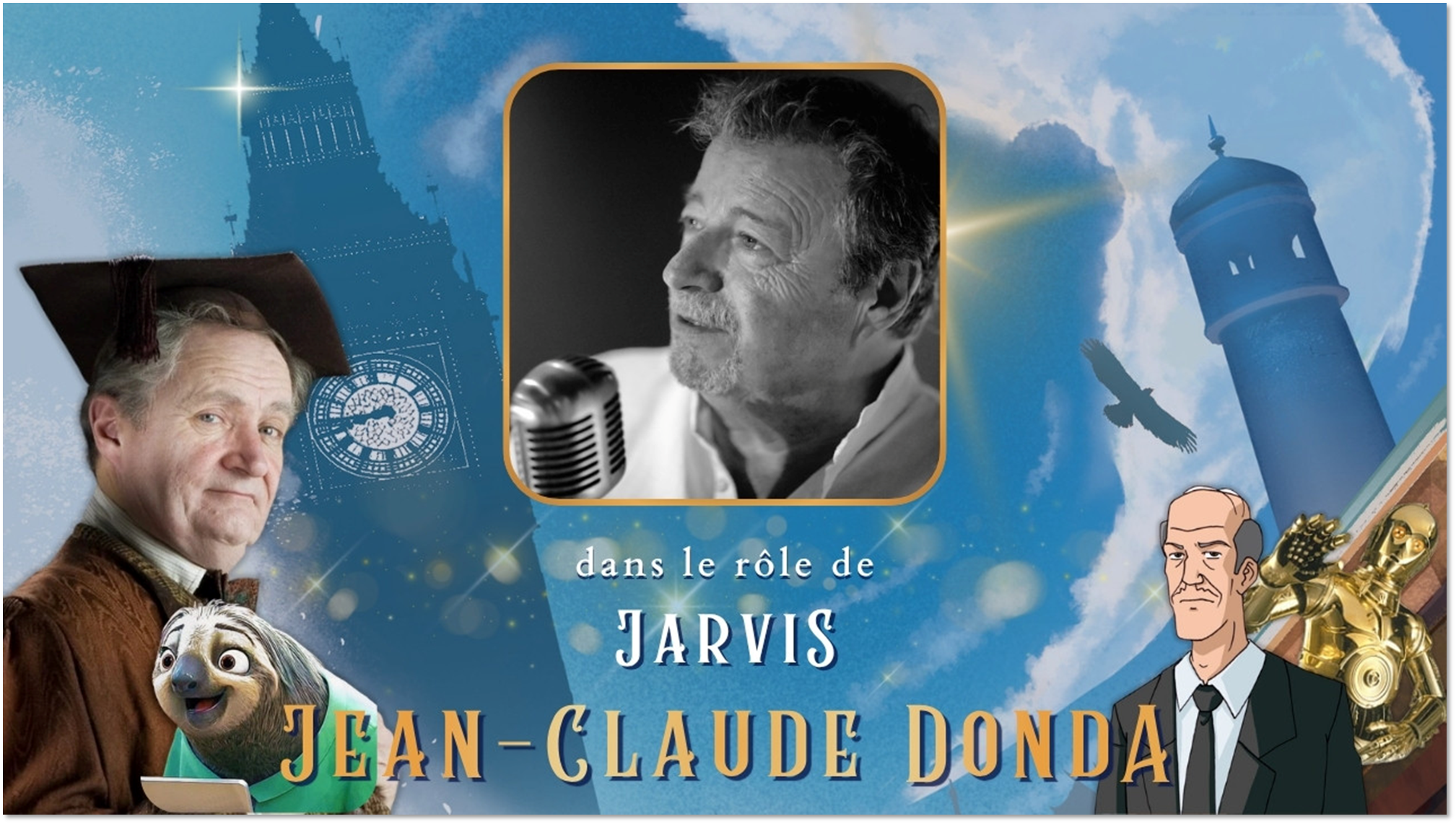 THE THE dans le rôle de JARVIS JEAN-CLAUDE DONDA