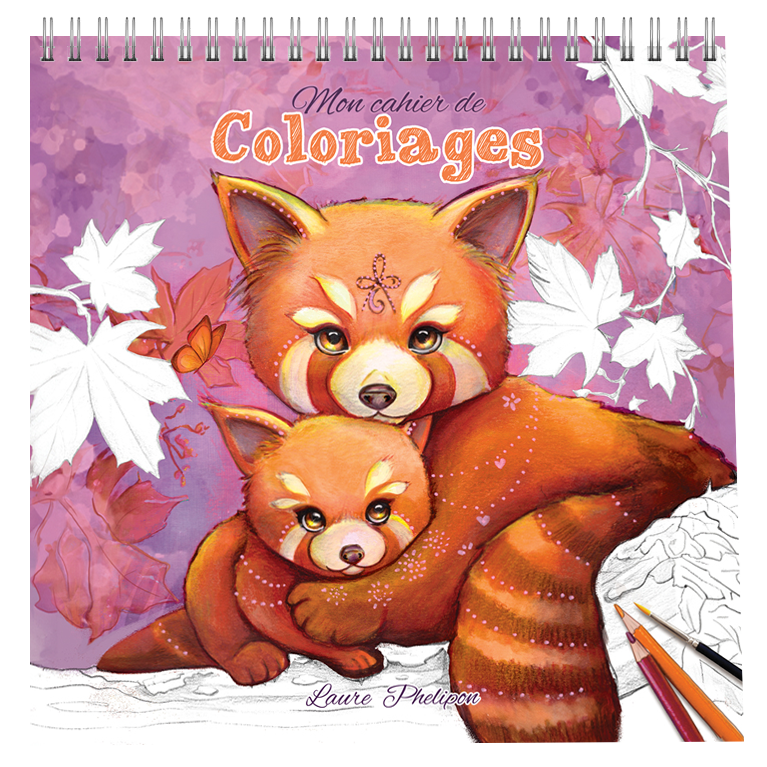 Mon cahier de Coloriages Laure
