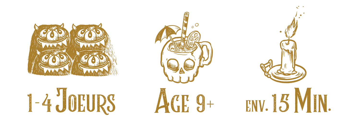 1-4 JOEURS AGE 9+ ENV. 15 MIN.