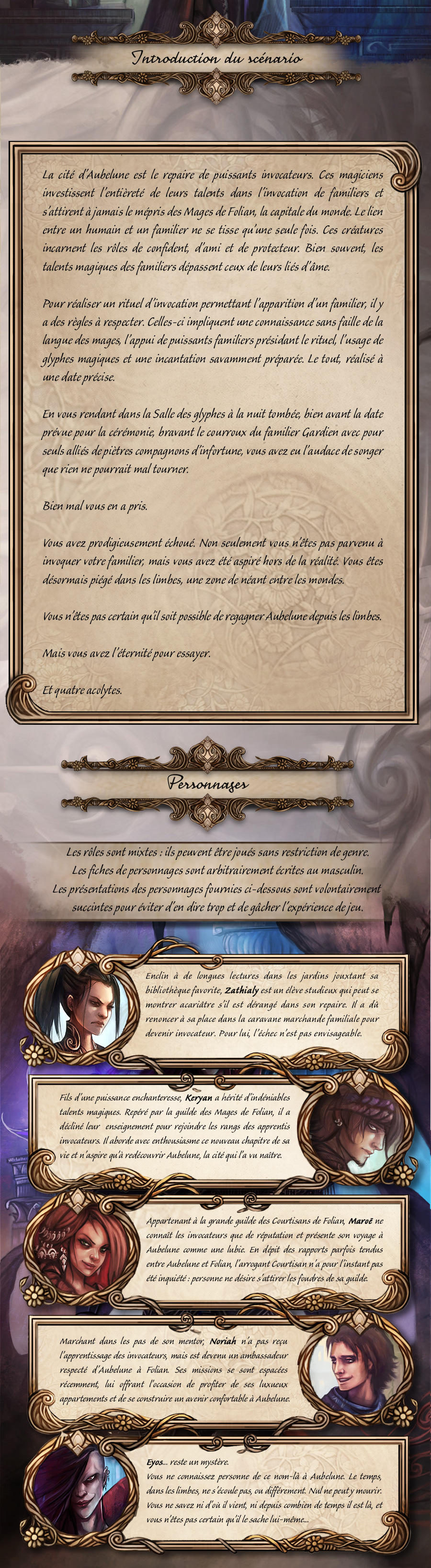 Murder party Aubelune