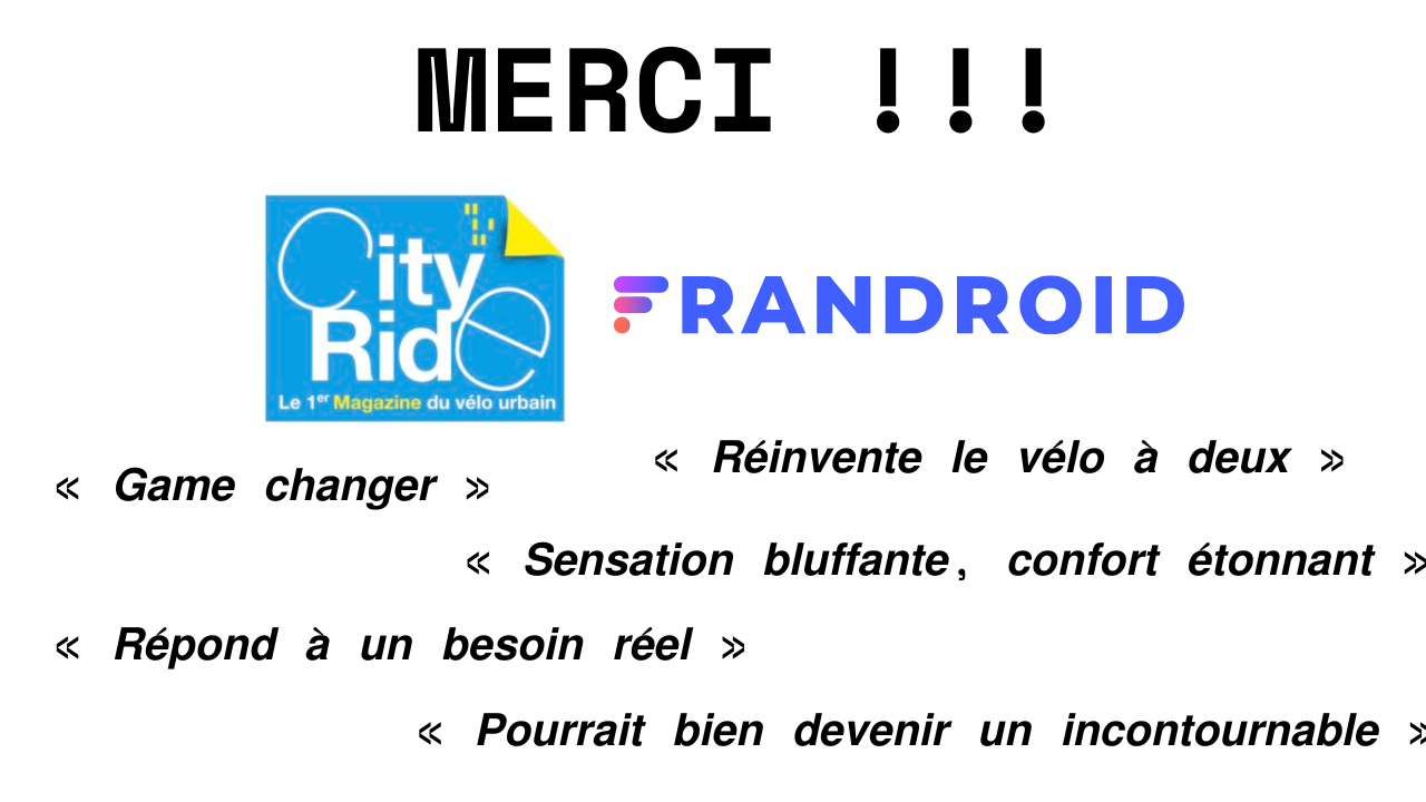 Selle Jallot la selle biplace pour tous les vélos Ulule