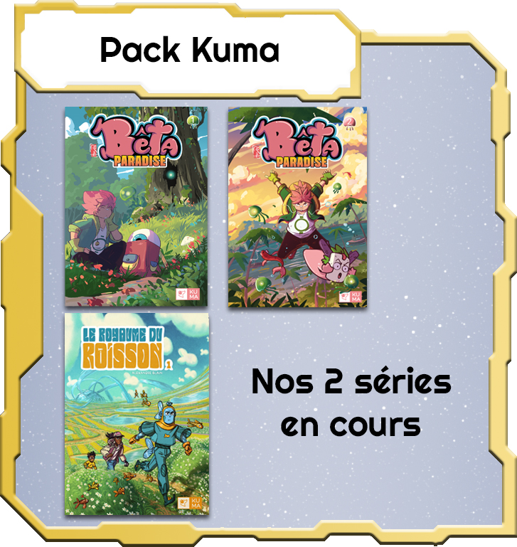Pack Découverte Kuma Editions