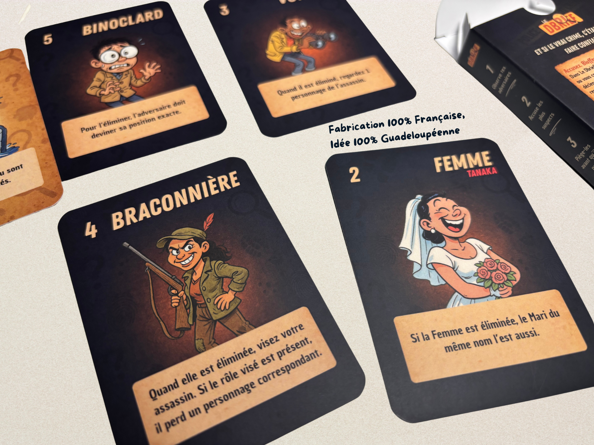 D-Block – Jeu De Société Bluff Et Déduction 4 à 8 Joueurs - Ambiance Prison, Parties Rapides - Jeu Apéro Français