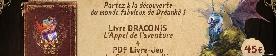 DRACONIS - L'appel de l'aventure (Éd. Standard) Jeu de rôle