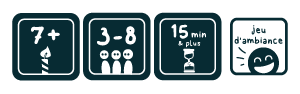 3-8 15 min jeu & plus : :