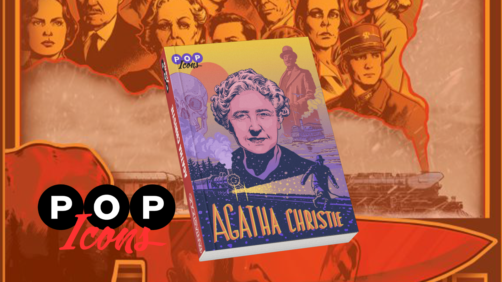 Pop Icons - Agatha Christie - Ulule