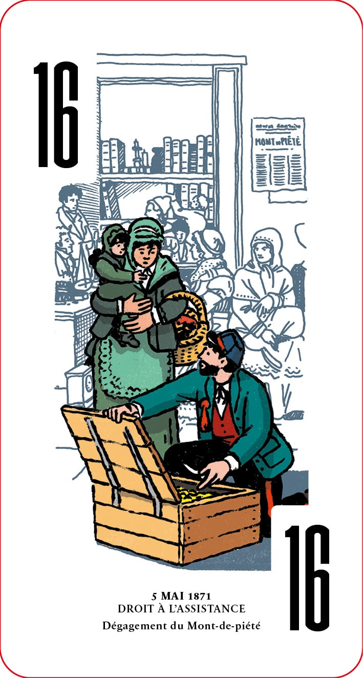 16 5 MAI 1871 DROIT À L'ASSISTANCE 16 Dégagement du Mont-de-piété