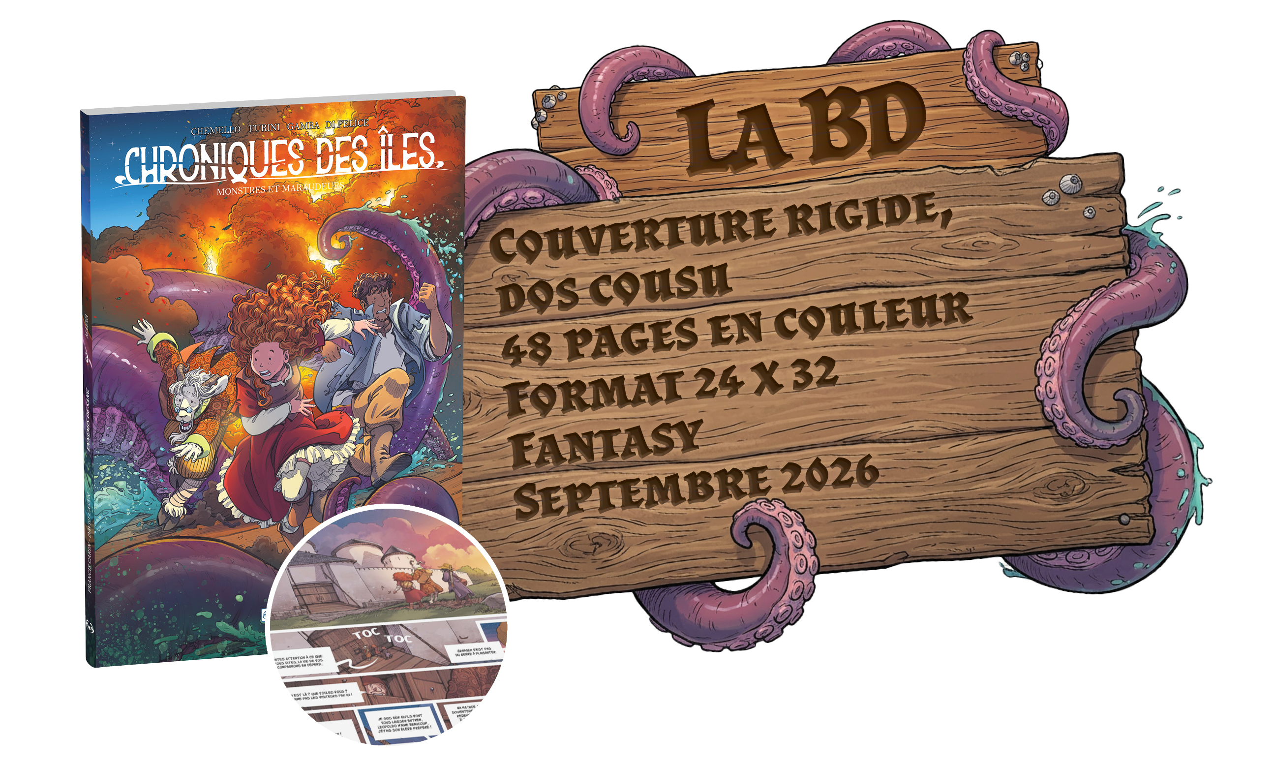 CHRONIQUES DES ÎLES - T3 : MONSTRES & MARAUDEURS - Ulule